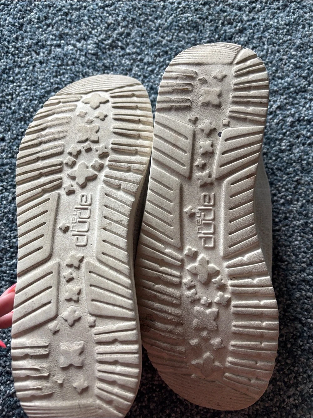 Men's Casual Slip-On Canvas Shoes in Beige
